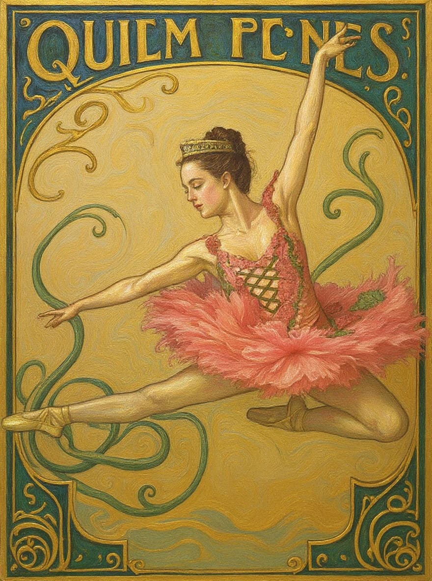 Transform image to art-nouveau art style