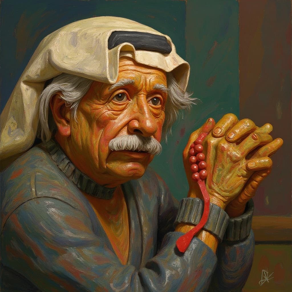 Transform image to sculpture art style
