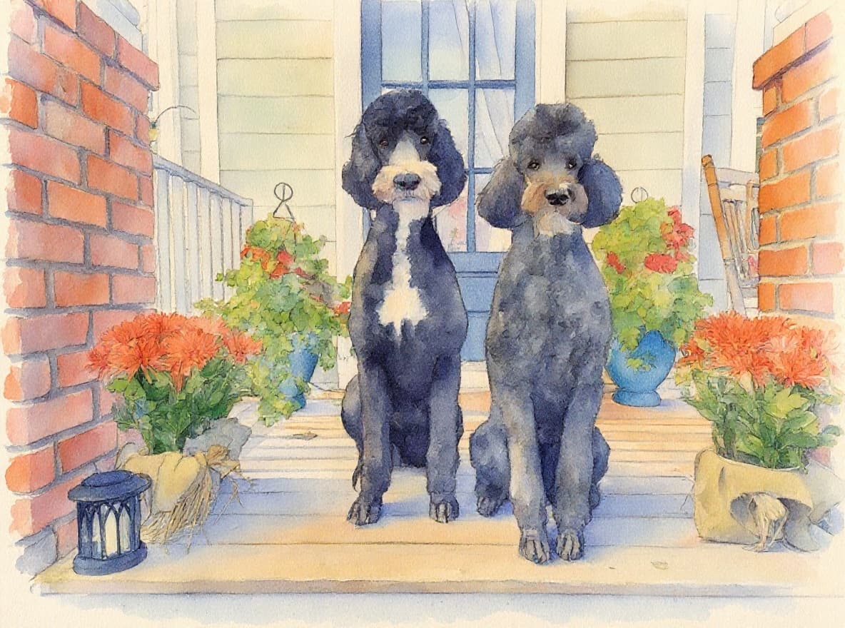 Transform image to watercolor art style
