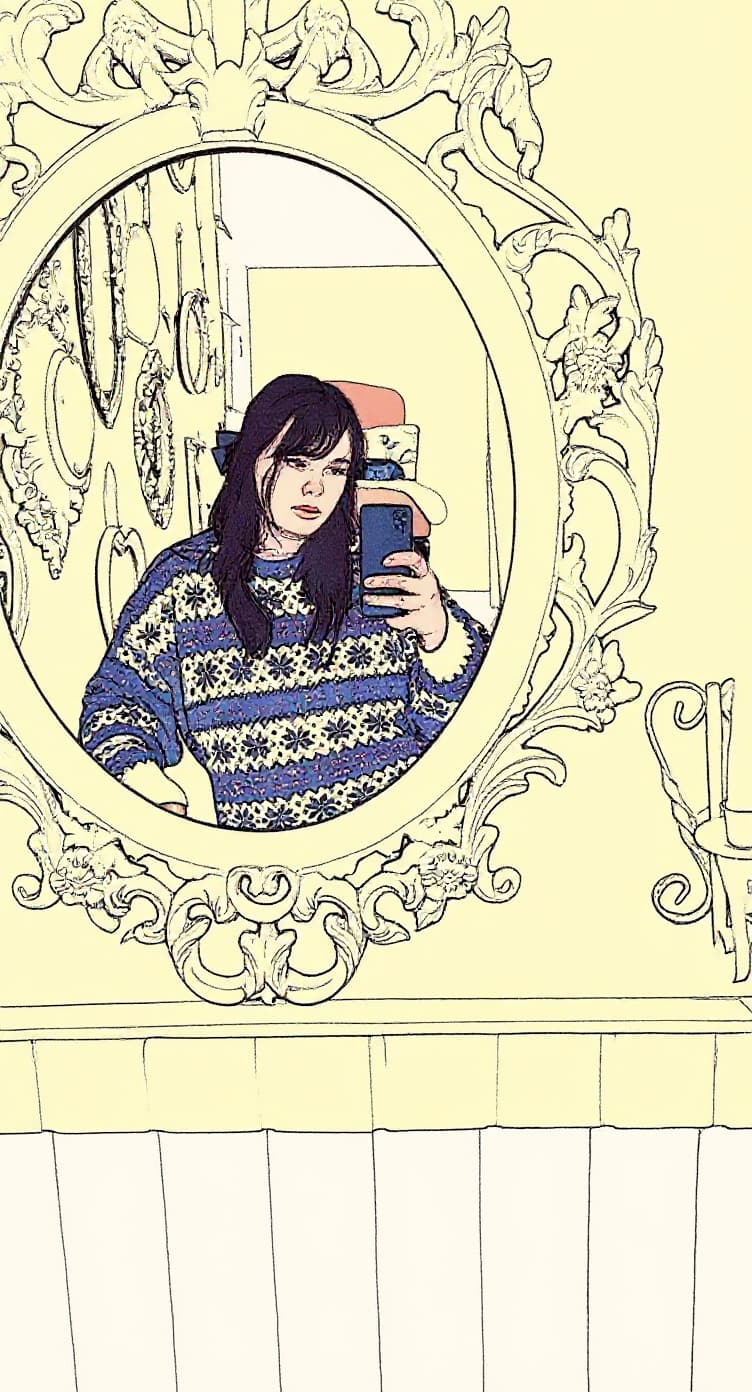 Transform image to line-art art style