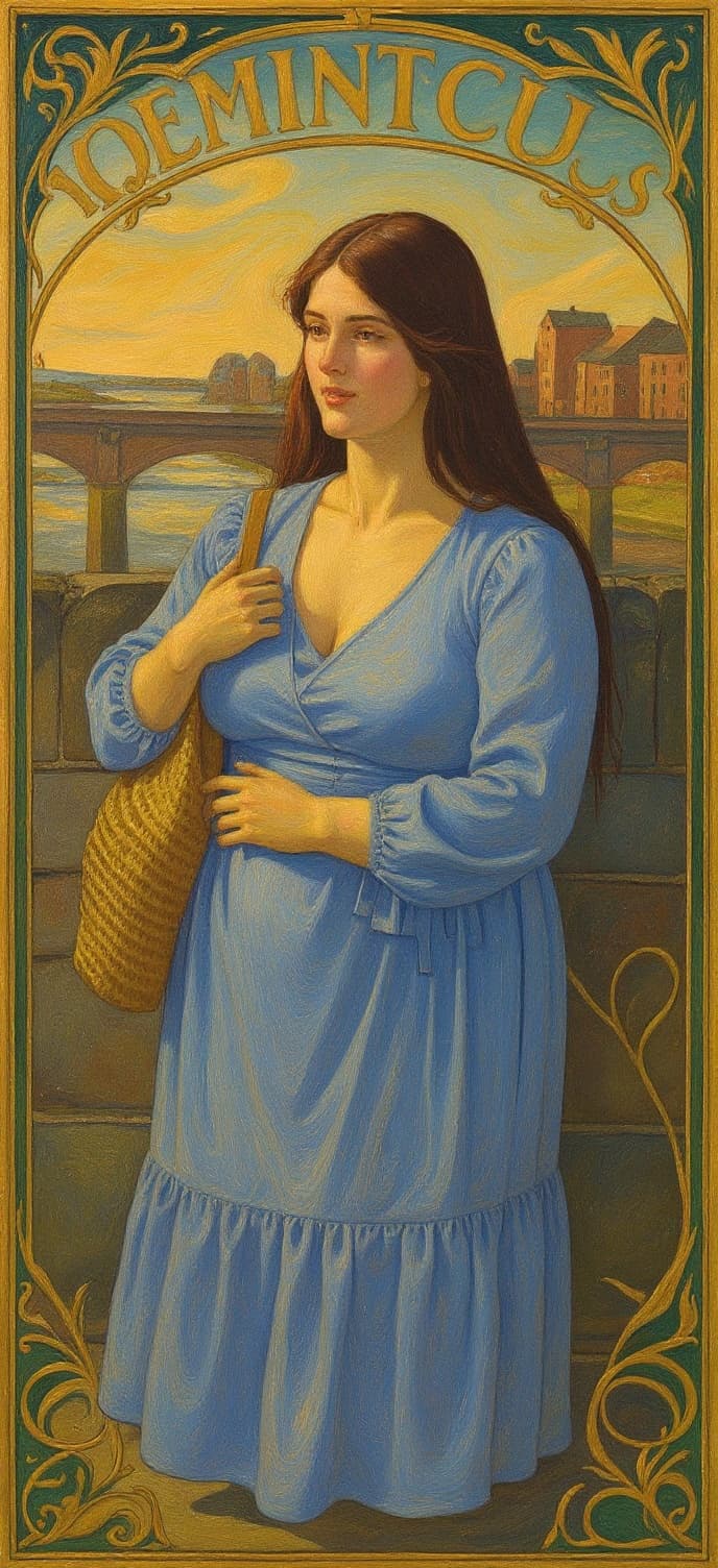 Transform image to art-nouveau art style