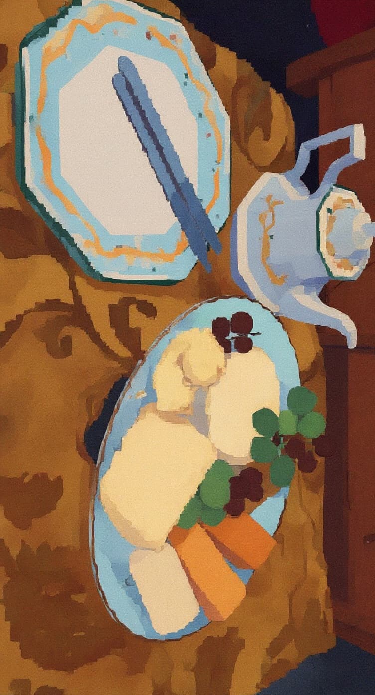Transform image to pixel-art art style