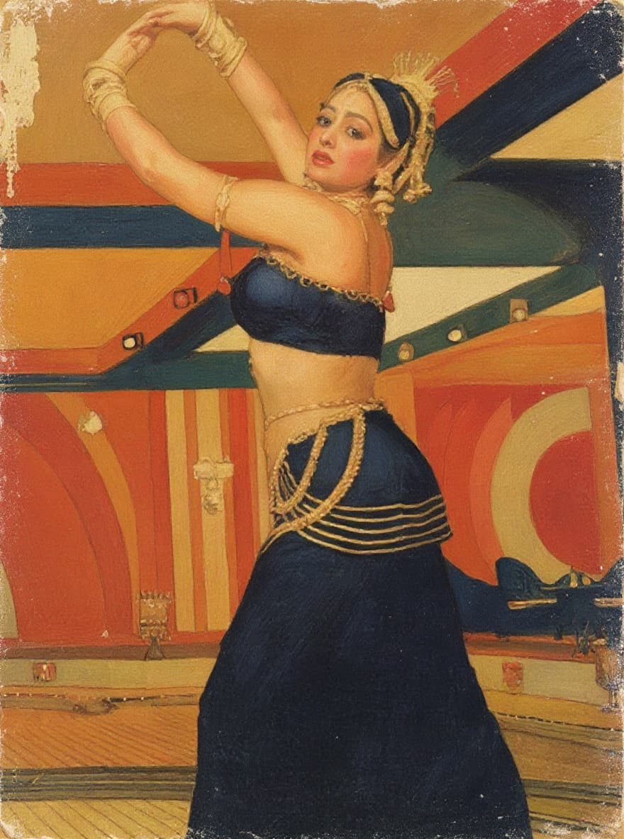 Transform image to vintage art style