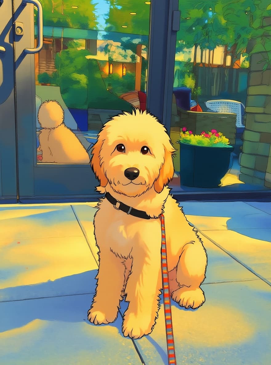 Transform image to ghibli art style
