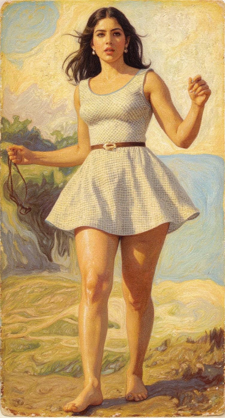 Transform image to vintage art style