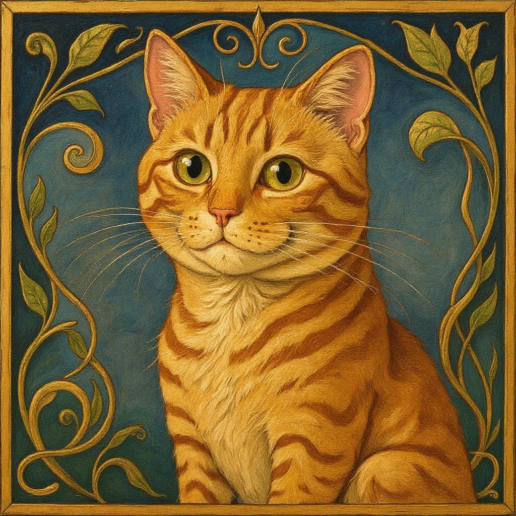 Transform image to art-nouveau art style