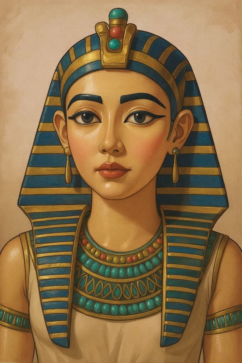 Transform image to egyptian art style