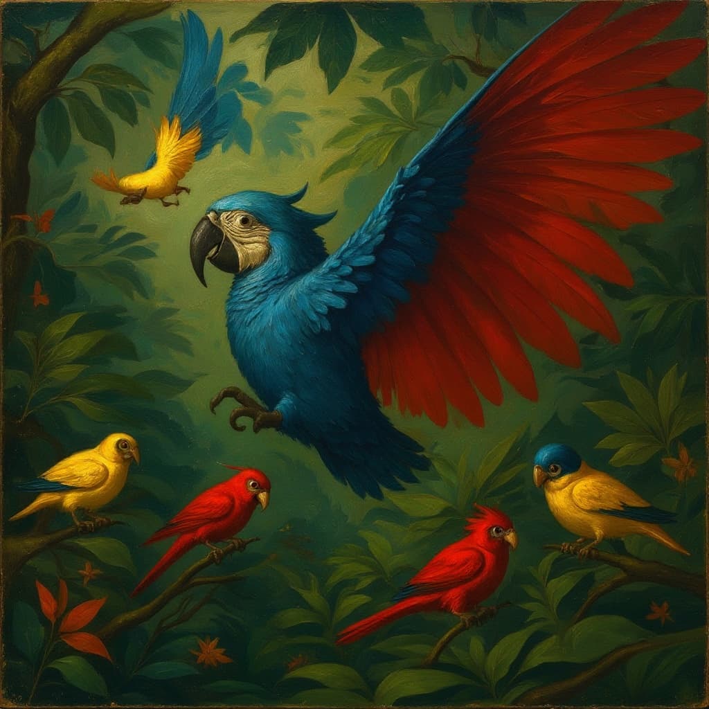 Transform image to classical art style