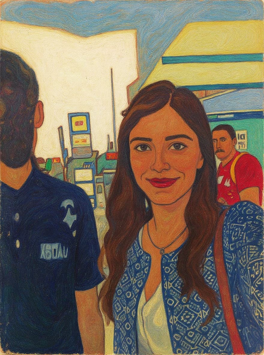 Transform image to vintage art style