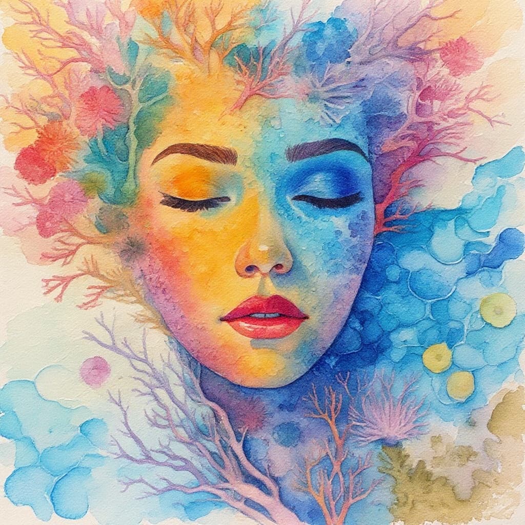 Transform image to watercolor art style