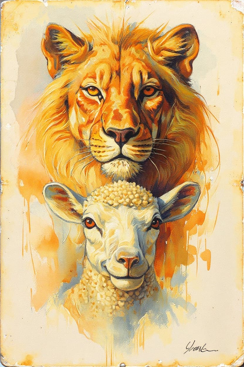 Transform image to vintage art style