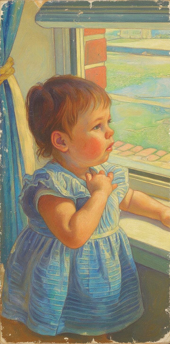 Transform image to vintage art style