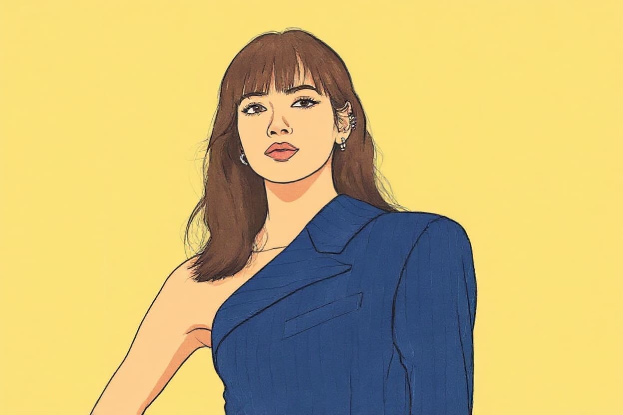Transform image to line-art art style