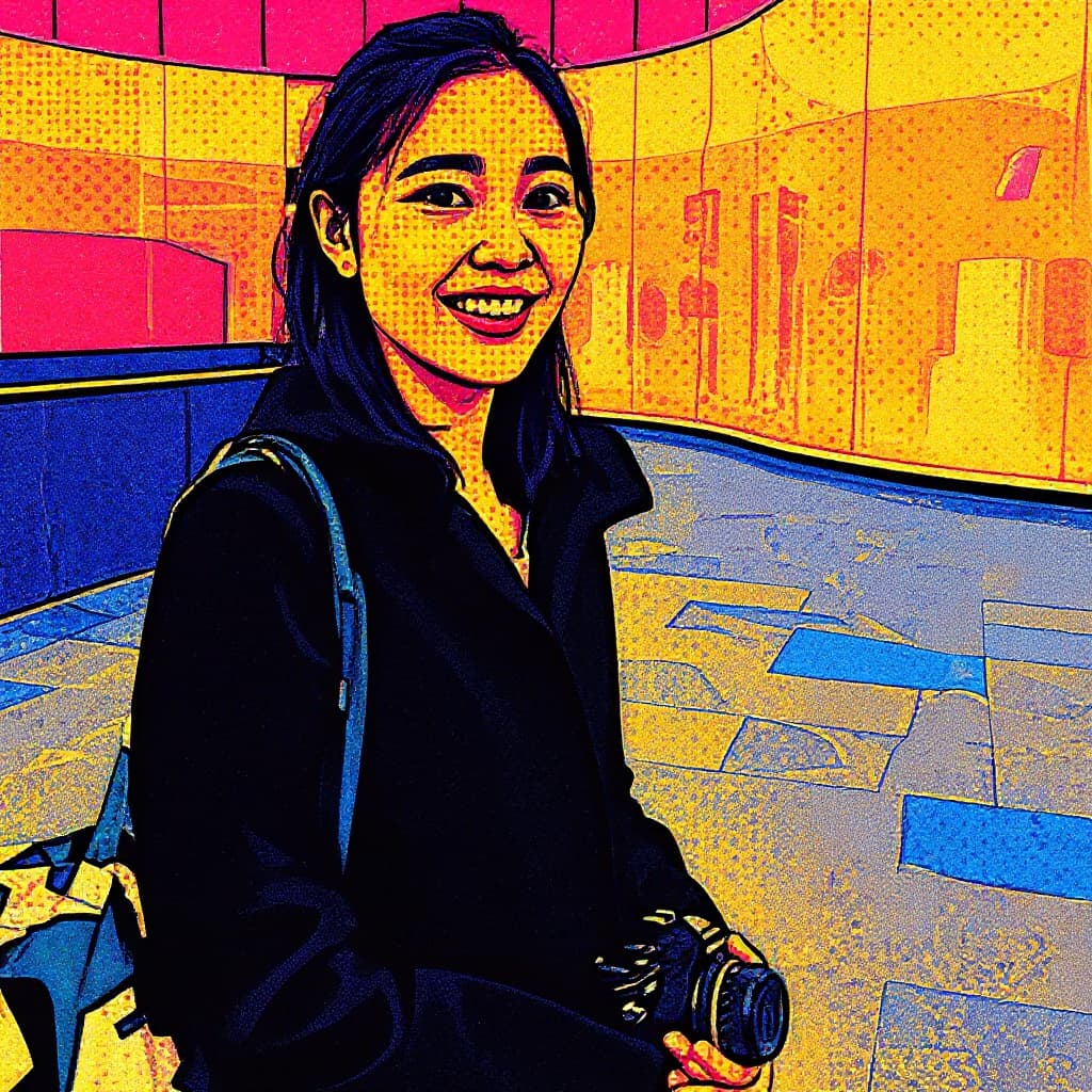 Transform image to pop-art art style