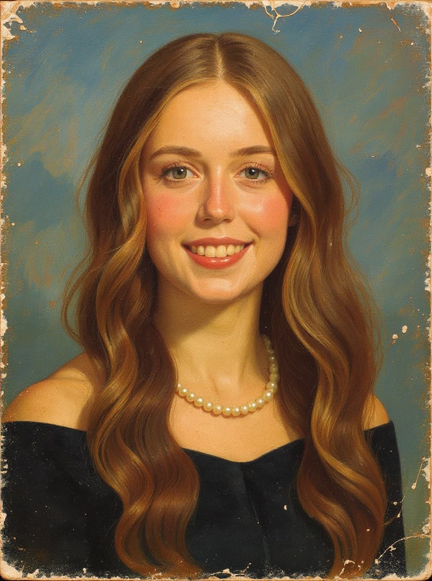 Transform image to vintage art style