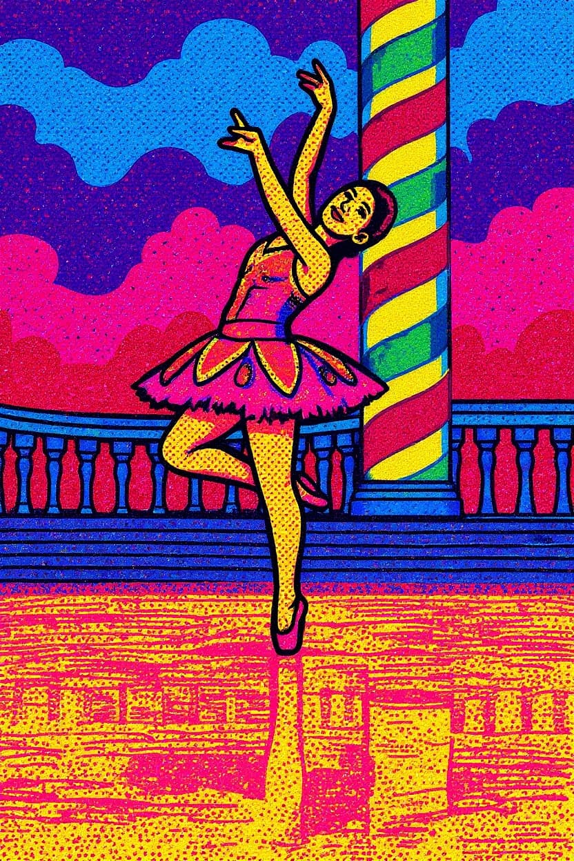Transform image to pop-art art style