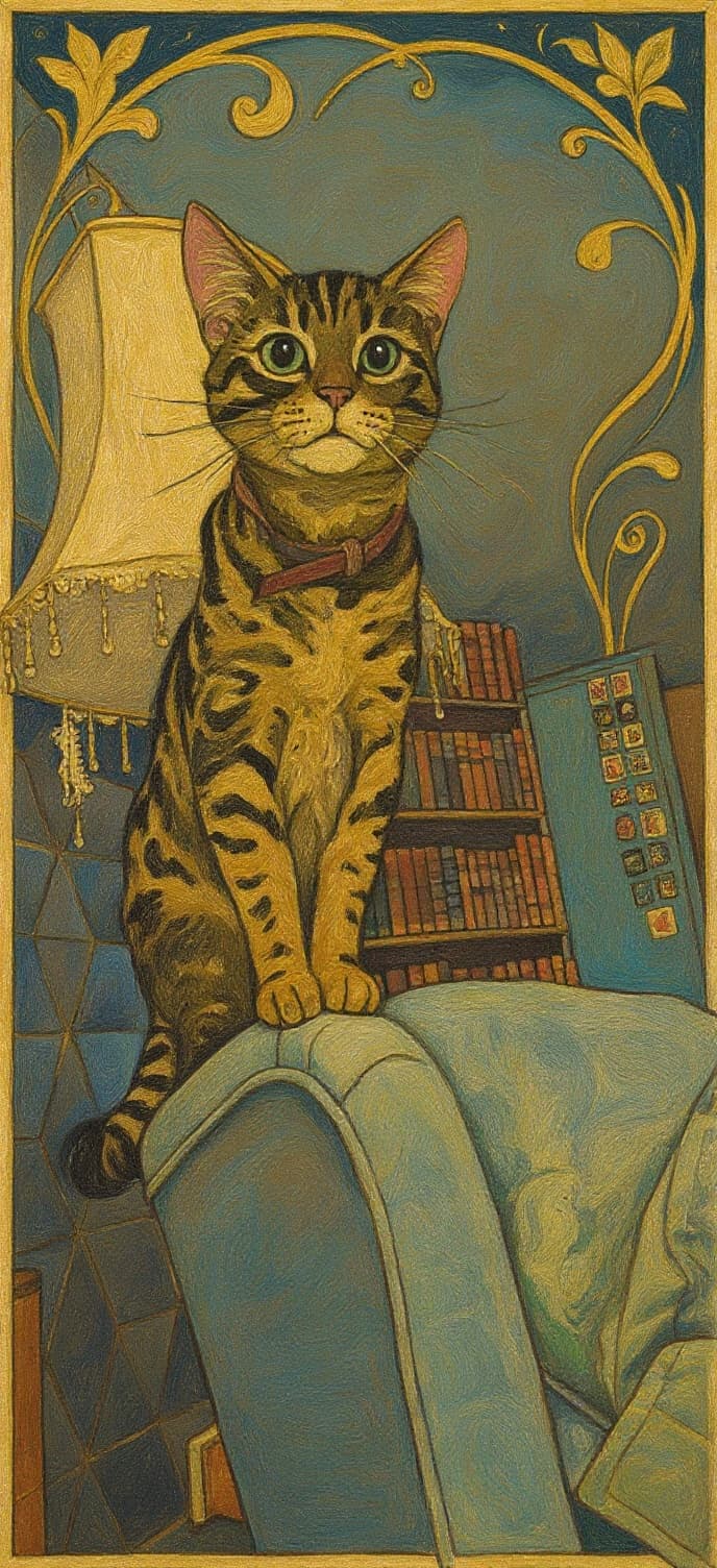 Transform image to art-nouveau art style