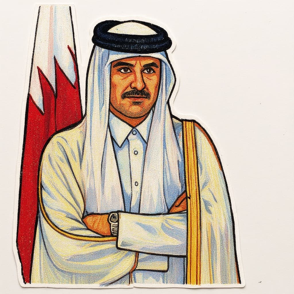 Transform image to cartoon-sticker art style