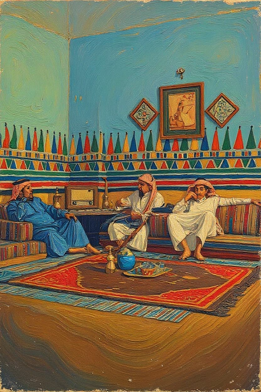 Transform image to vintage art style