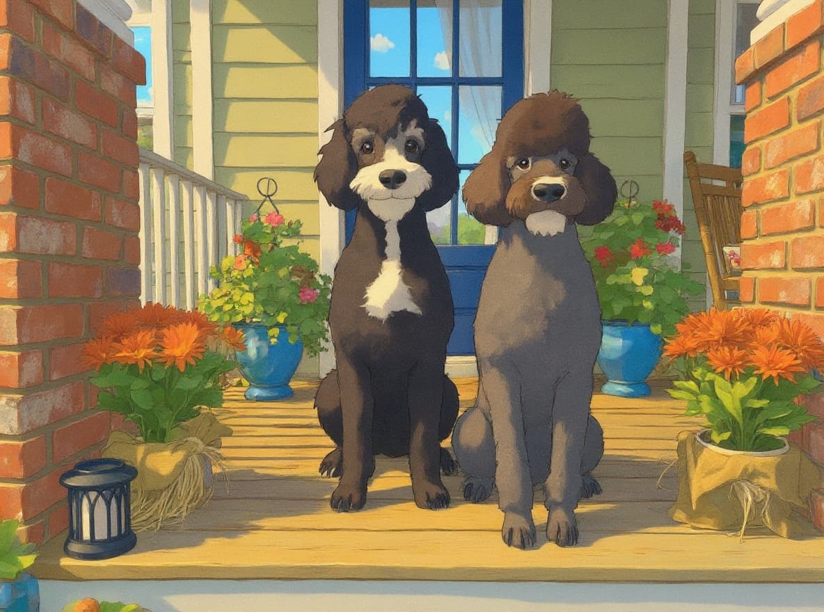 Transform image to ghibli art style