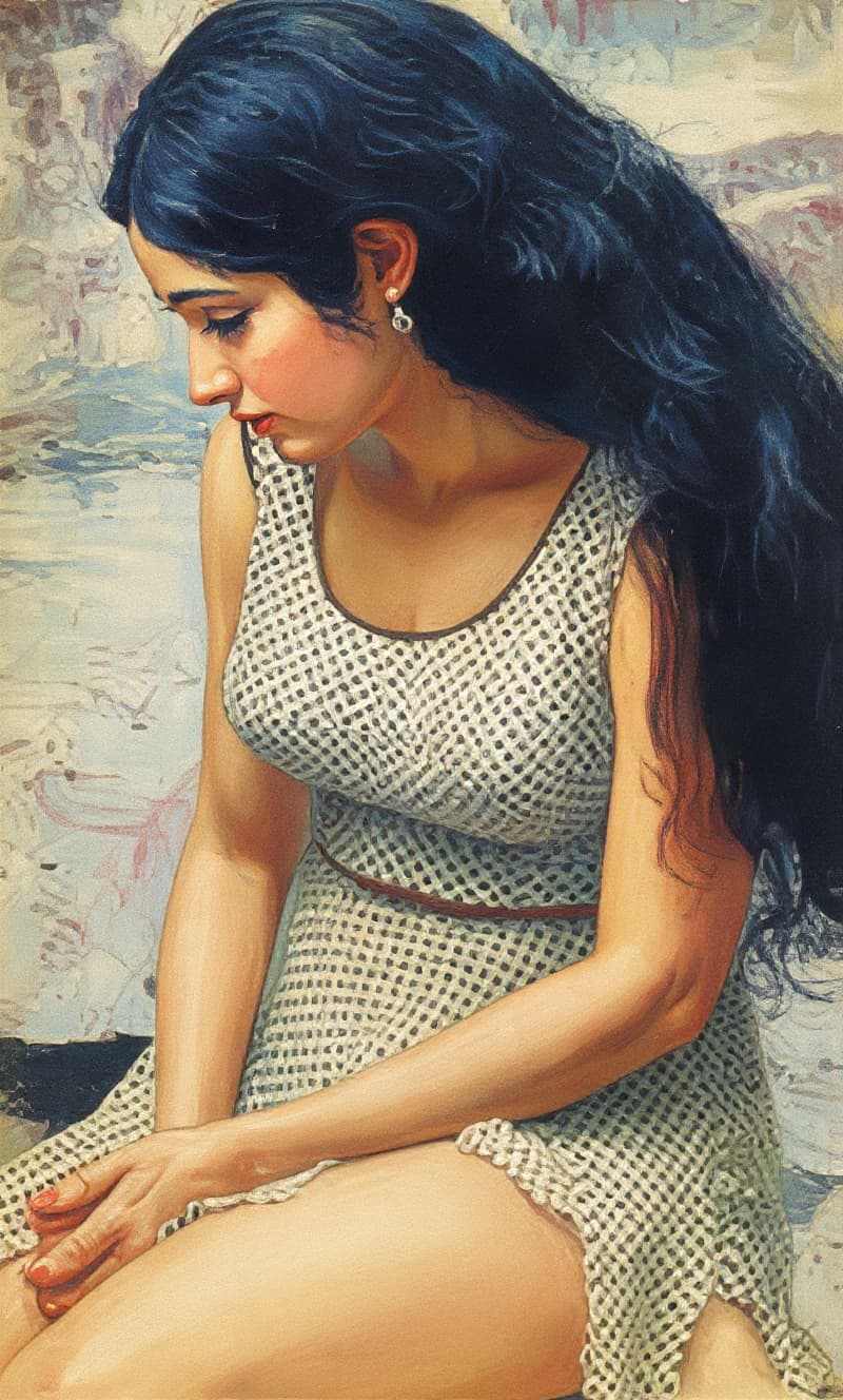 Transform image to vintage art style
