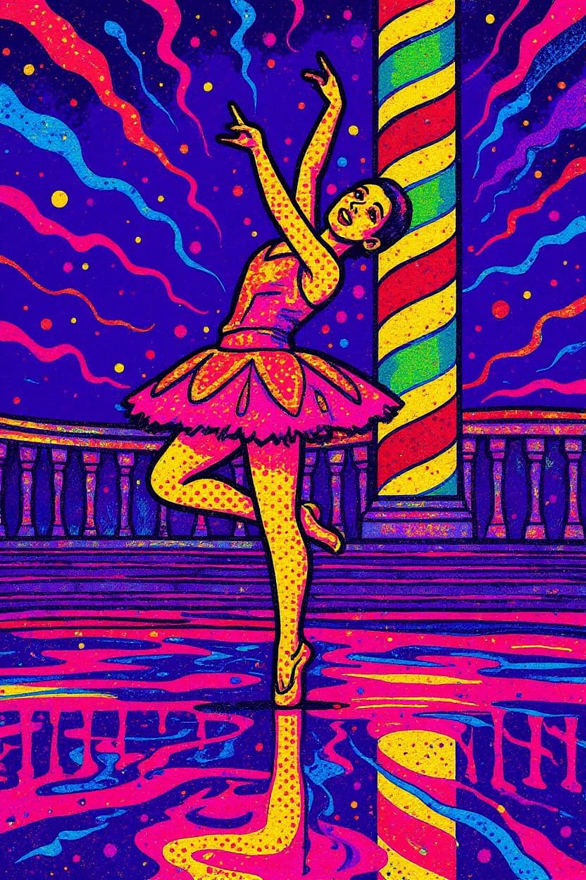 Transform image to pop-art art style