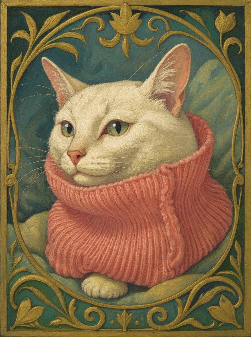 Transform image to art-nouveau art style