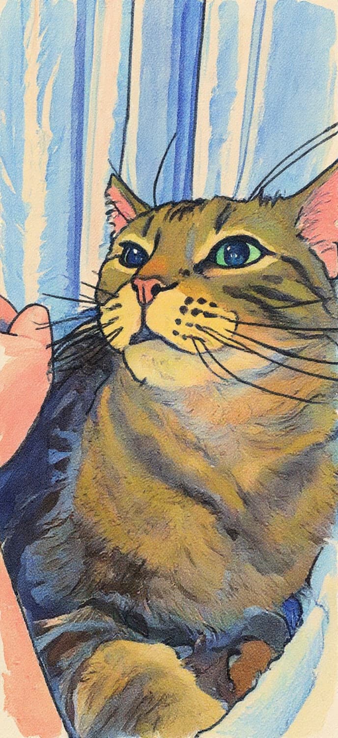 Transform image to line-art art style