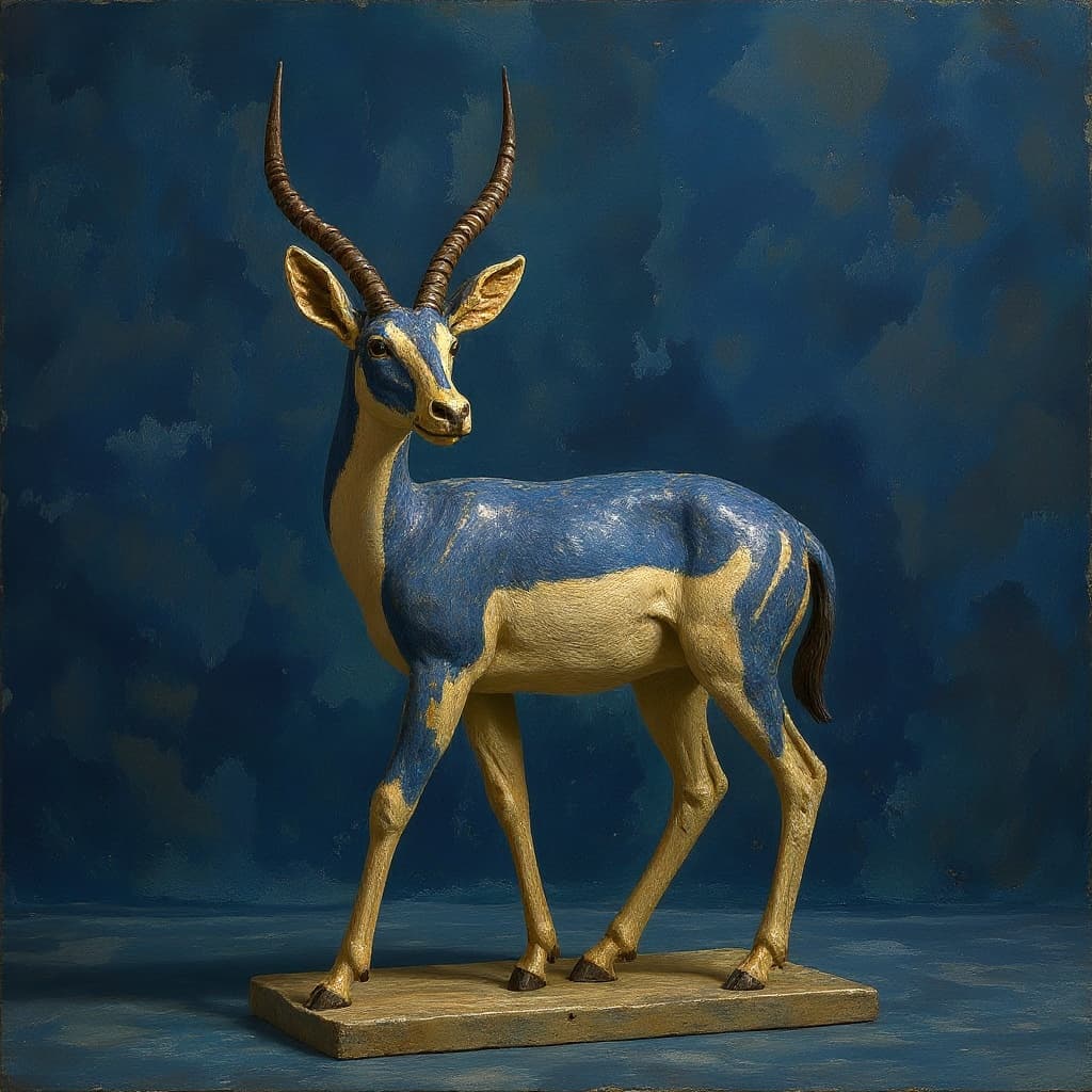 Transform image to sculpture art style