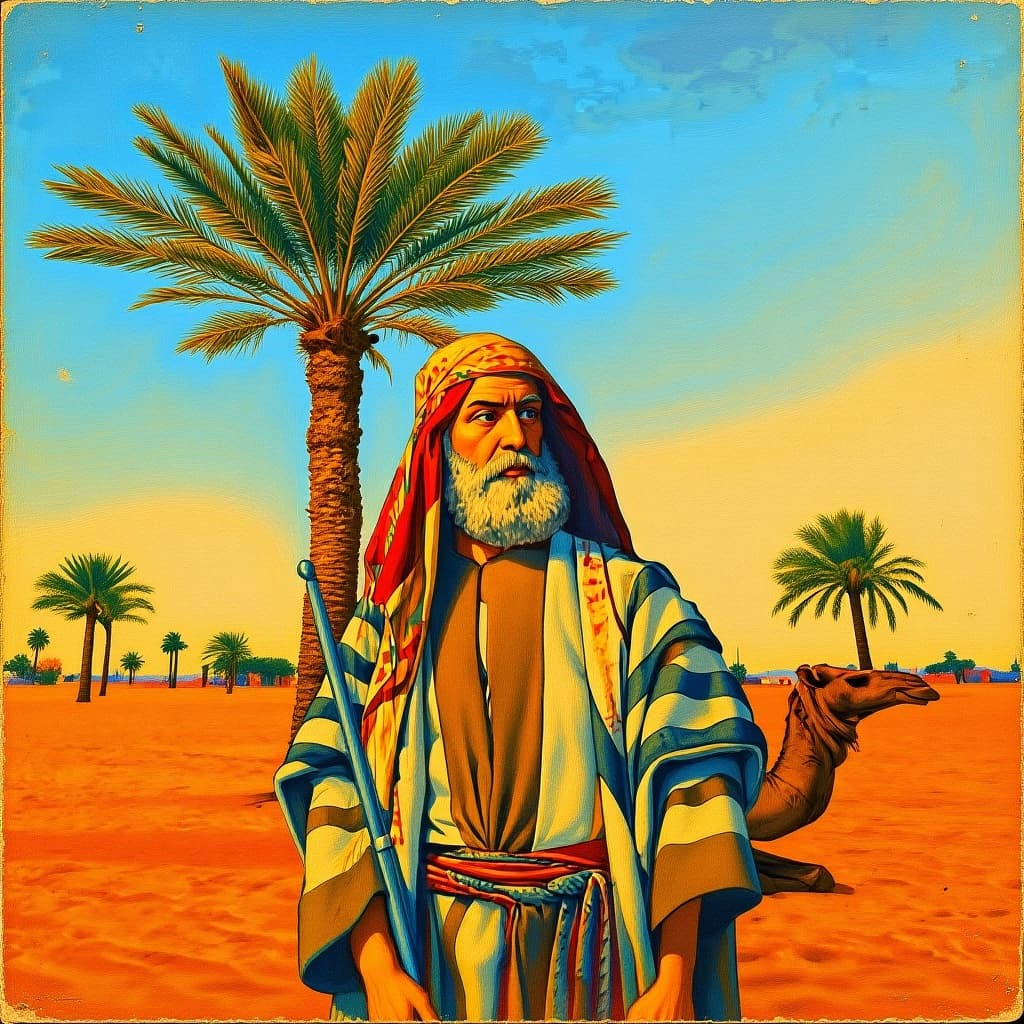 Transform image to vintage art style