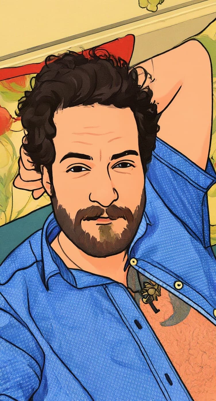 Transform image to line-art art style