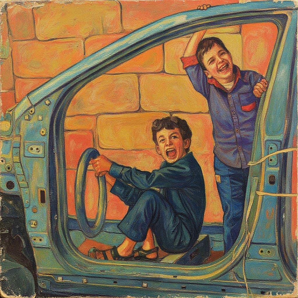 Transform image to vintage art style