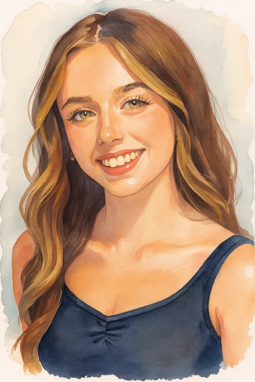 Transform image to watercolor art style