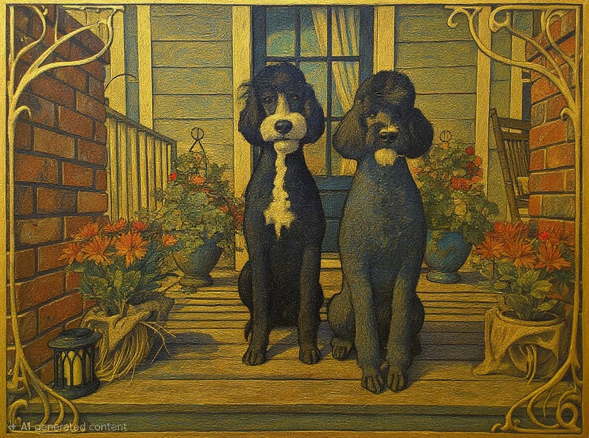Transform image to art-nouveau art style