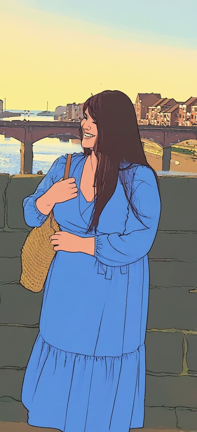 Transform image to line-art art style
