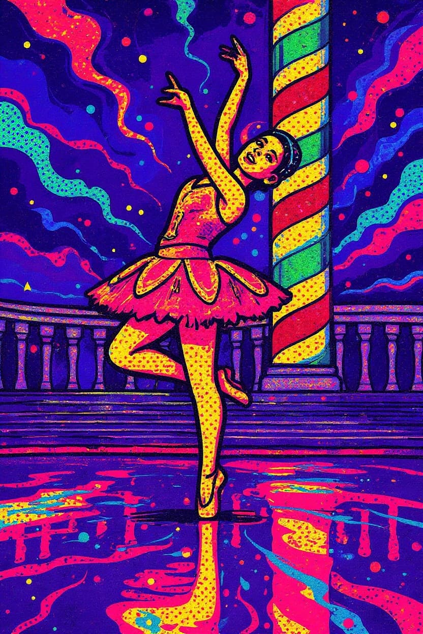 Transform image to pop-art art style