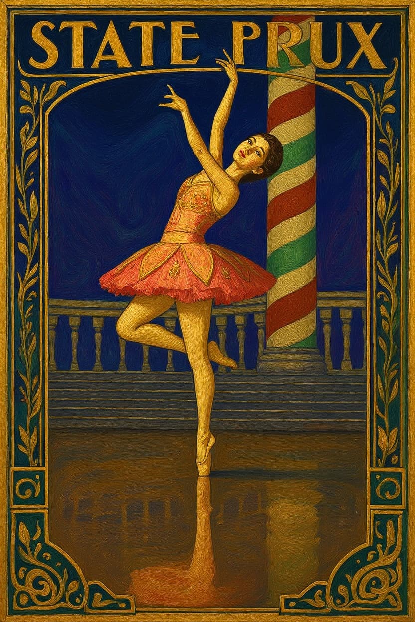 Transform image to art-nouveau art style