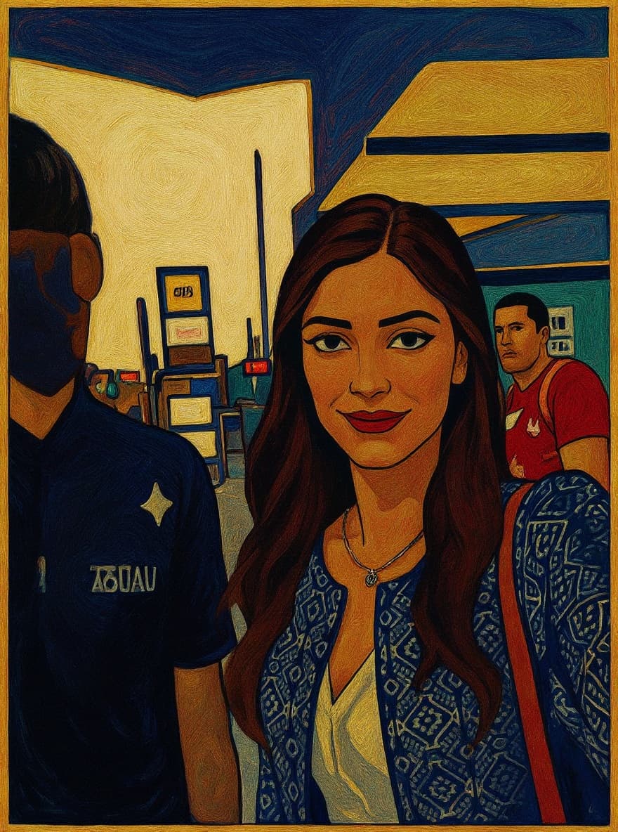 Transform image to art-deco art style