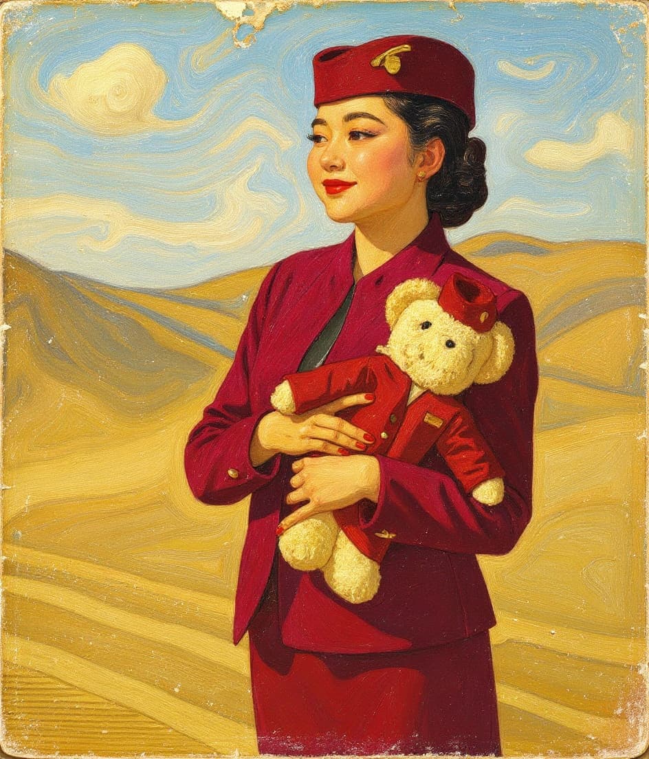 Transform image to vintage art style
