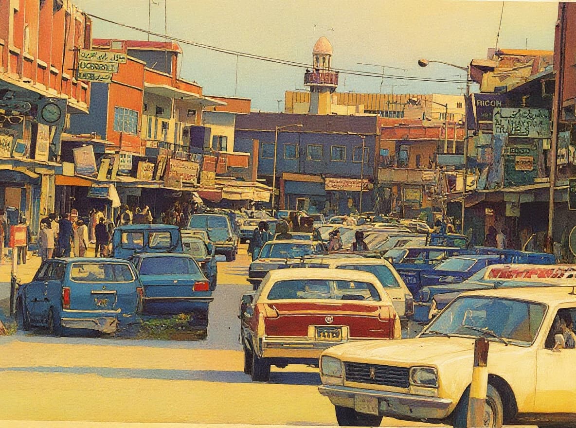 Transform image to vintage art style