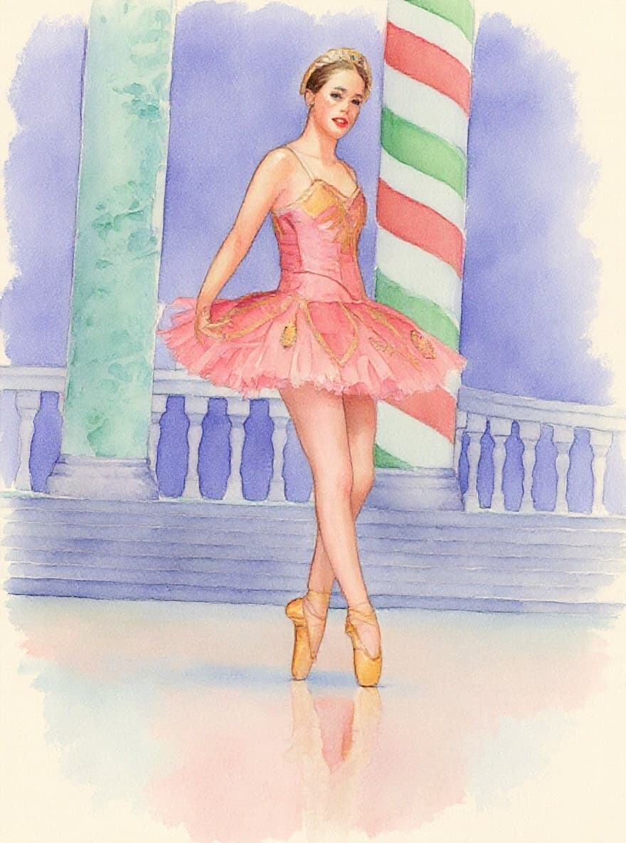 Transform image to watercolor art style