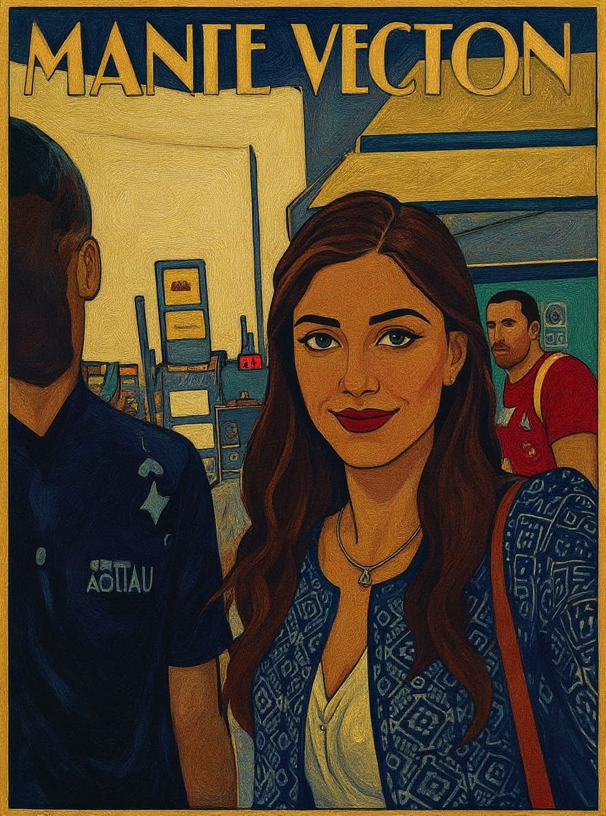 Transform image to art-deco art style