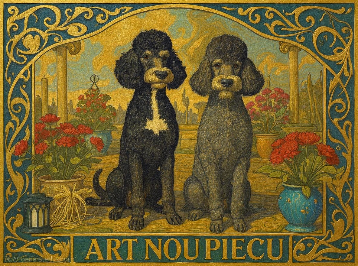 Transform image to art-nouveau art style