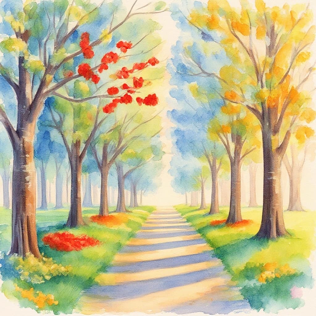 Transform image to watercolor art style