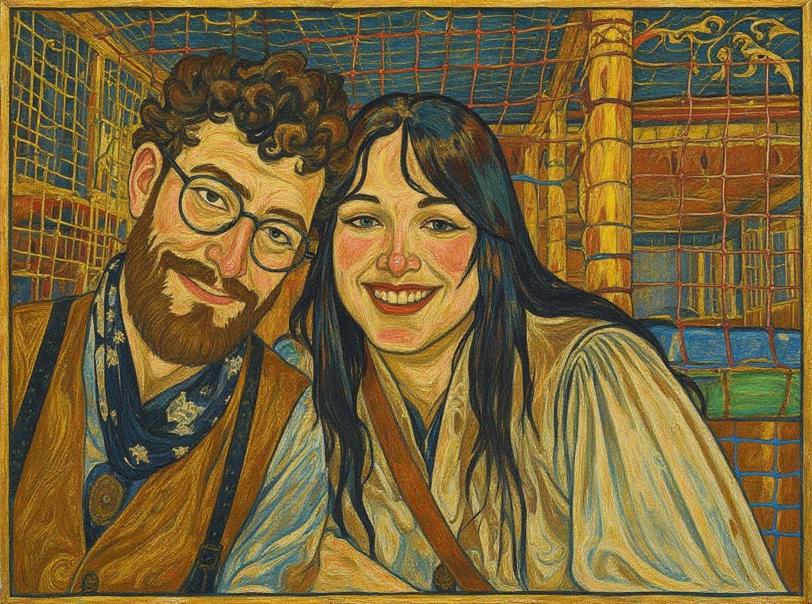 Transform image to art-nouveau art style