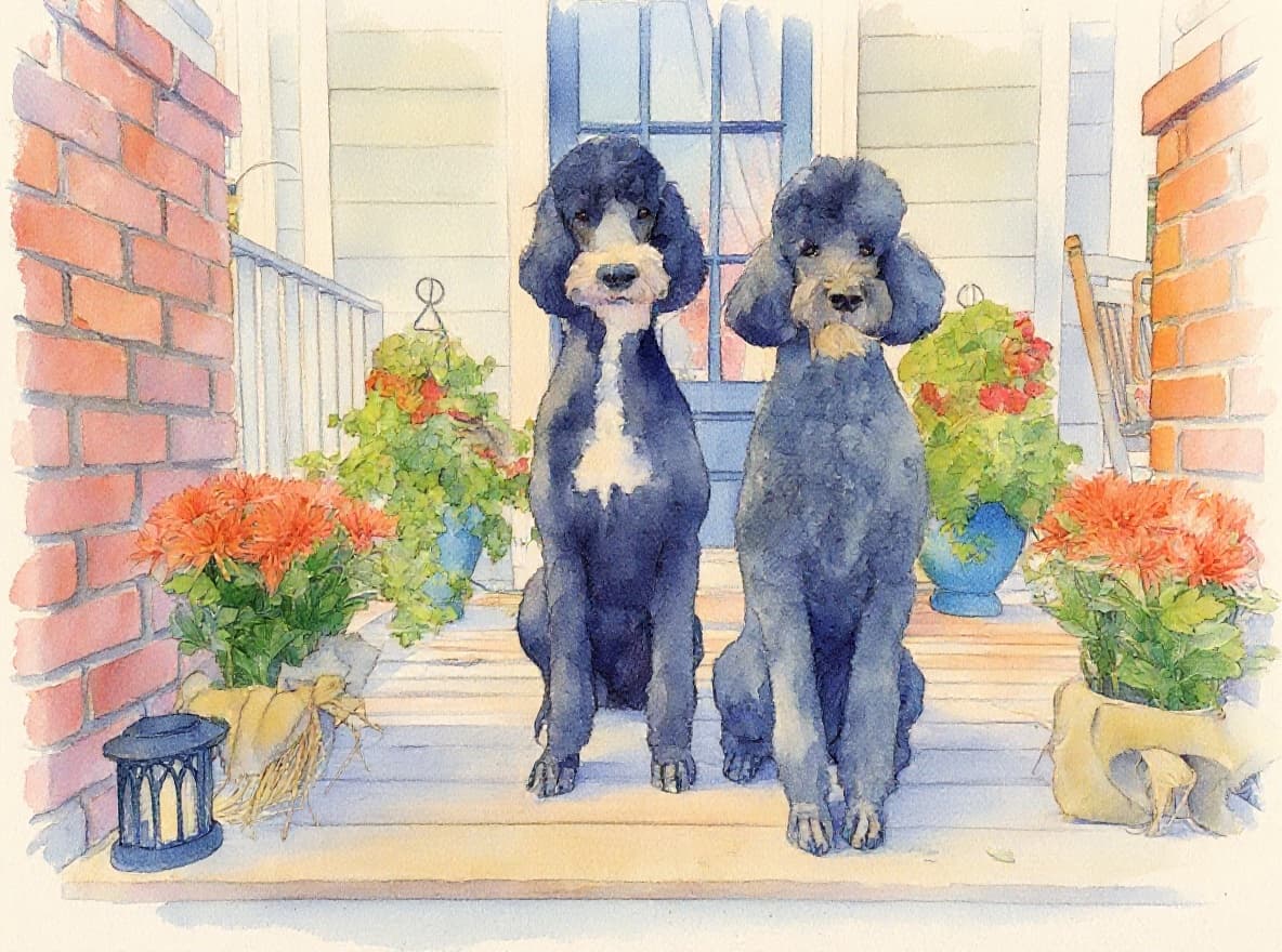Transform image to watercolor art style