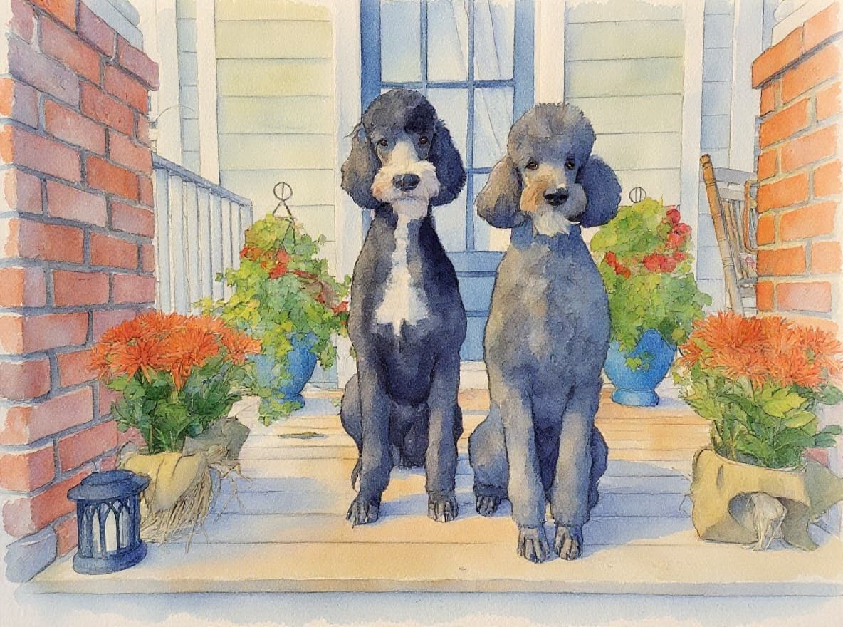 Transform image to watercolor art style