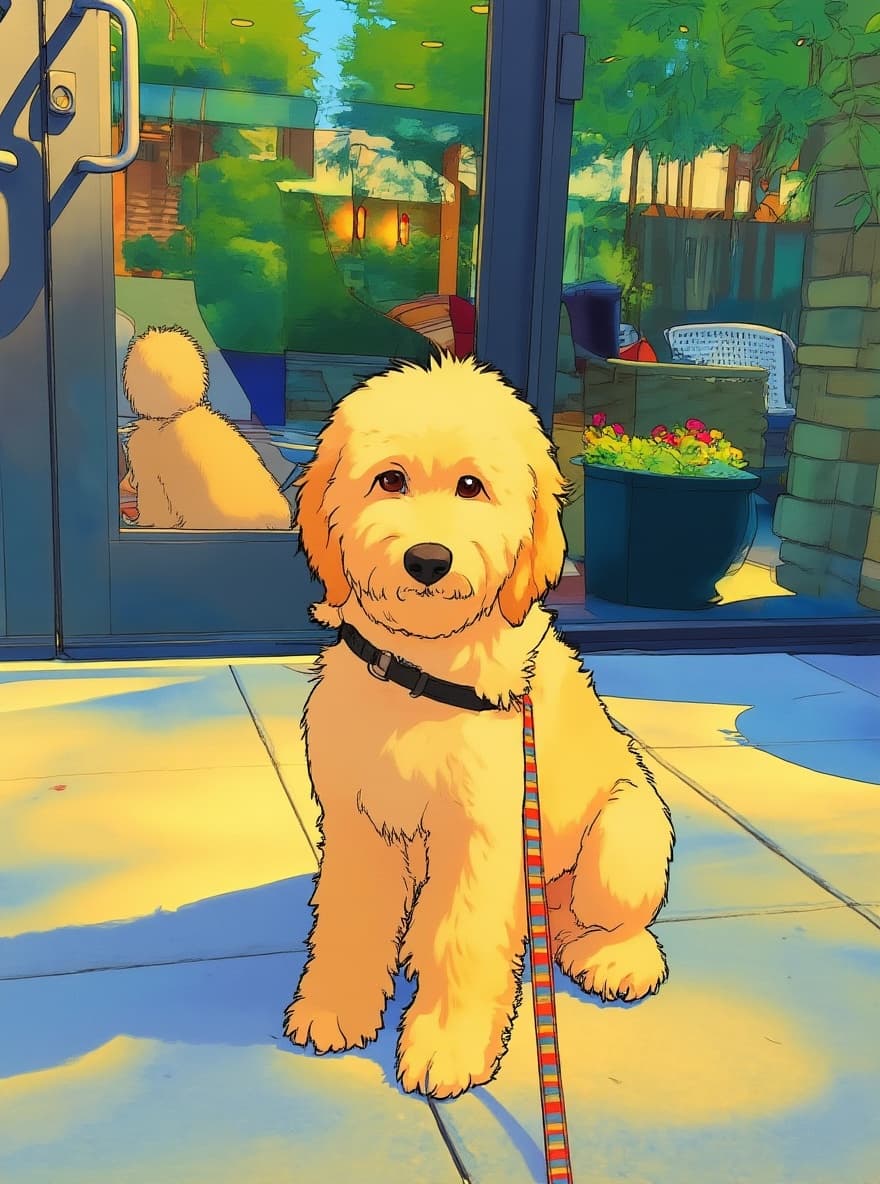 Transform image to ghibli art style