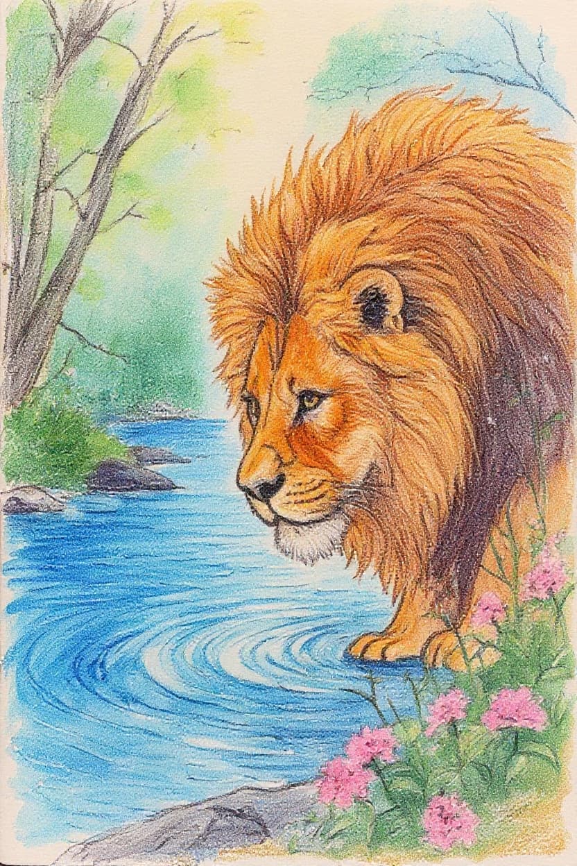 Transform image to sketch art style