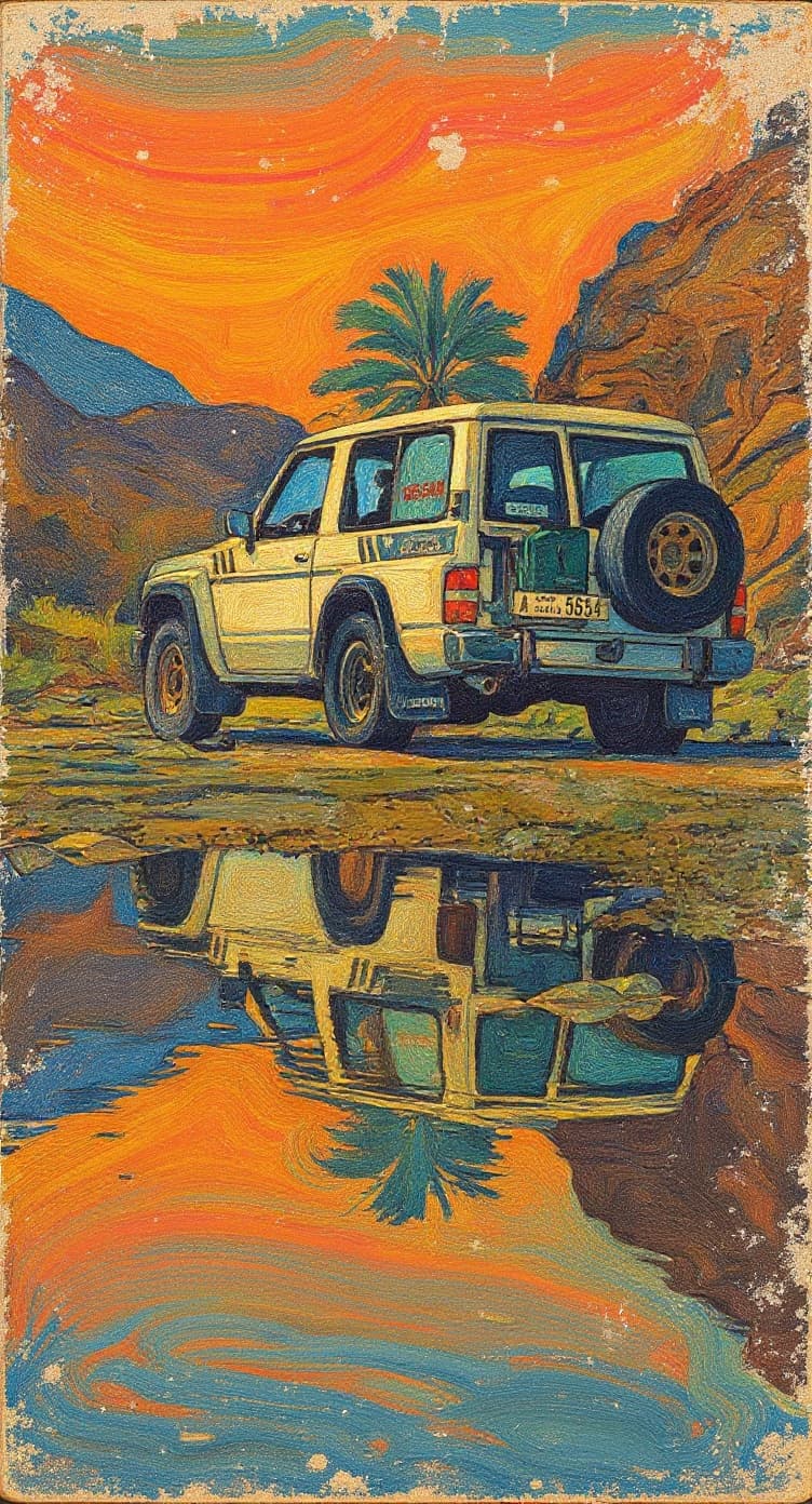 Transform image to vintage art style